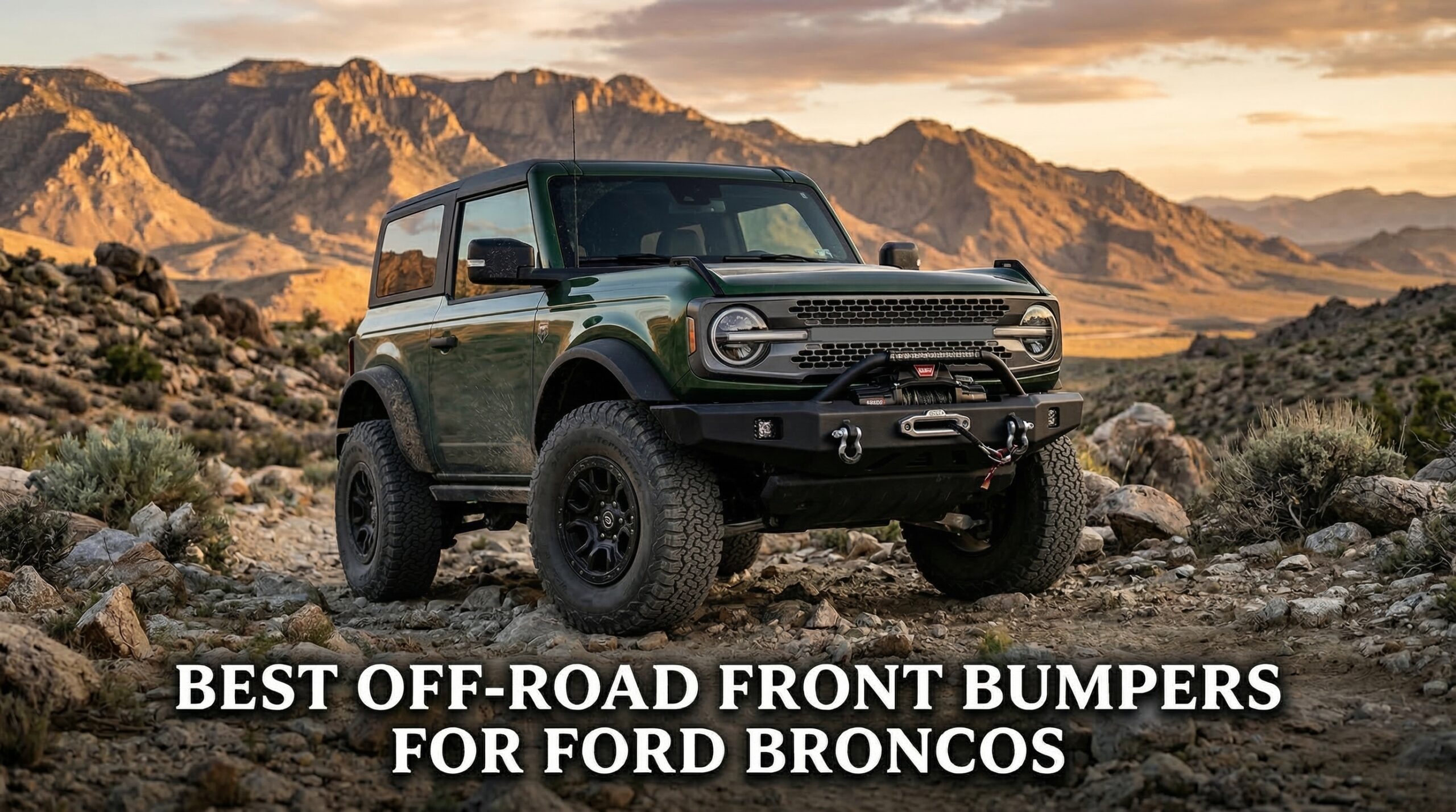 best off-road front bumpers for Ford Broncos