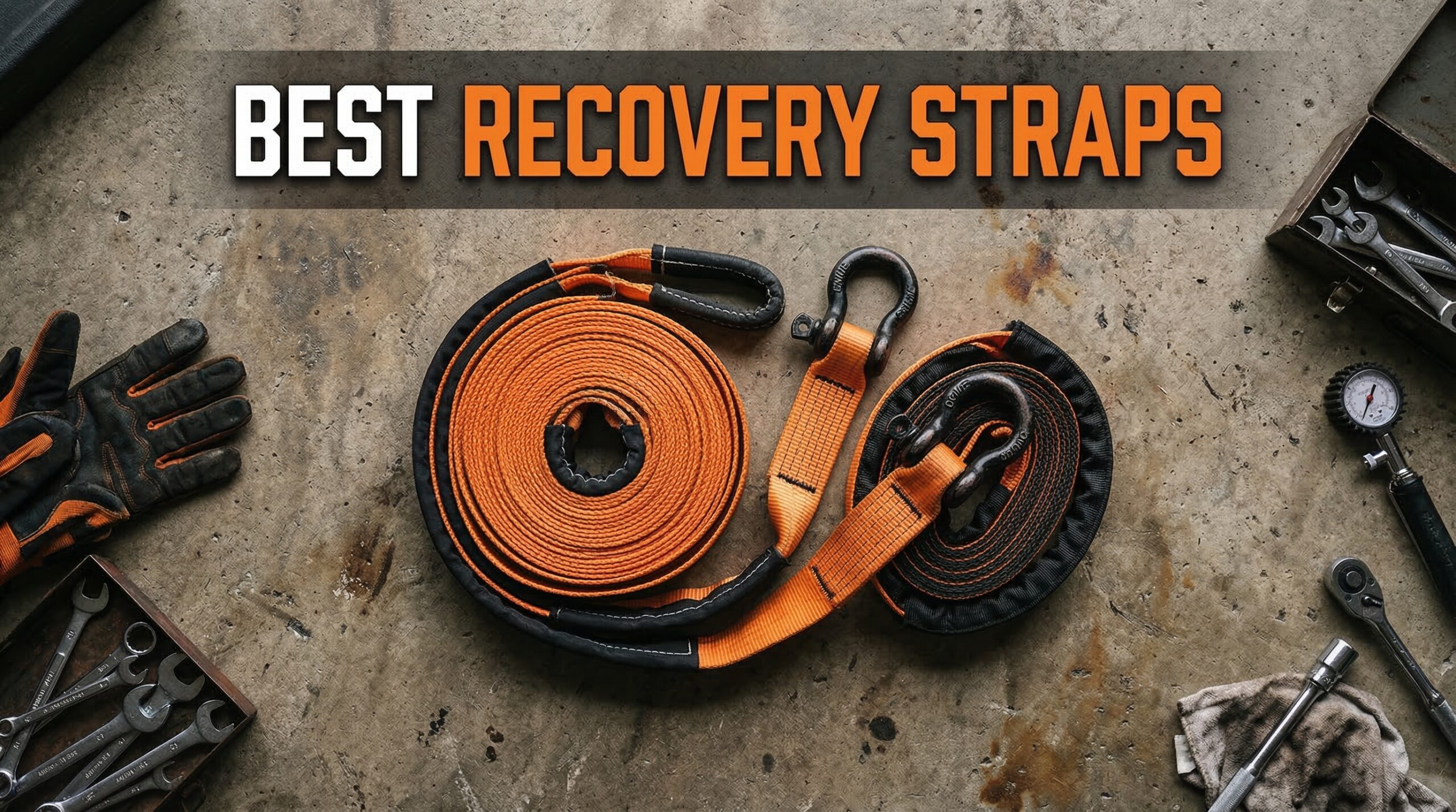 best recovery straps for towing and vehicle extraction