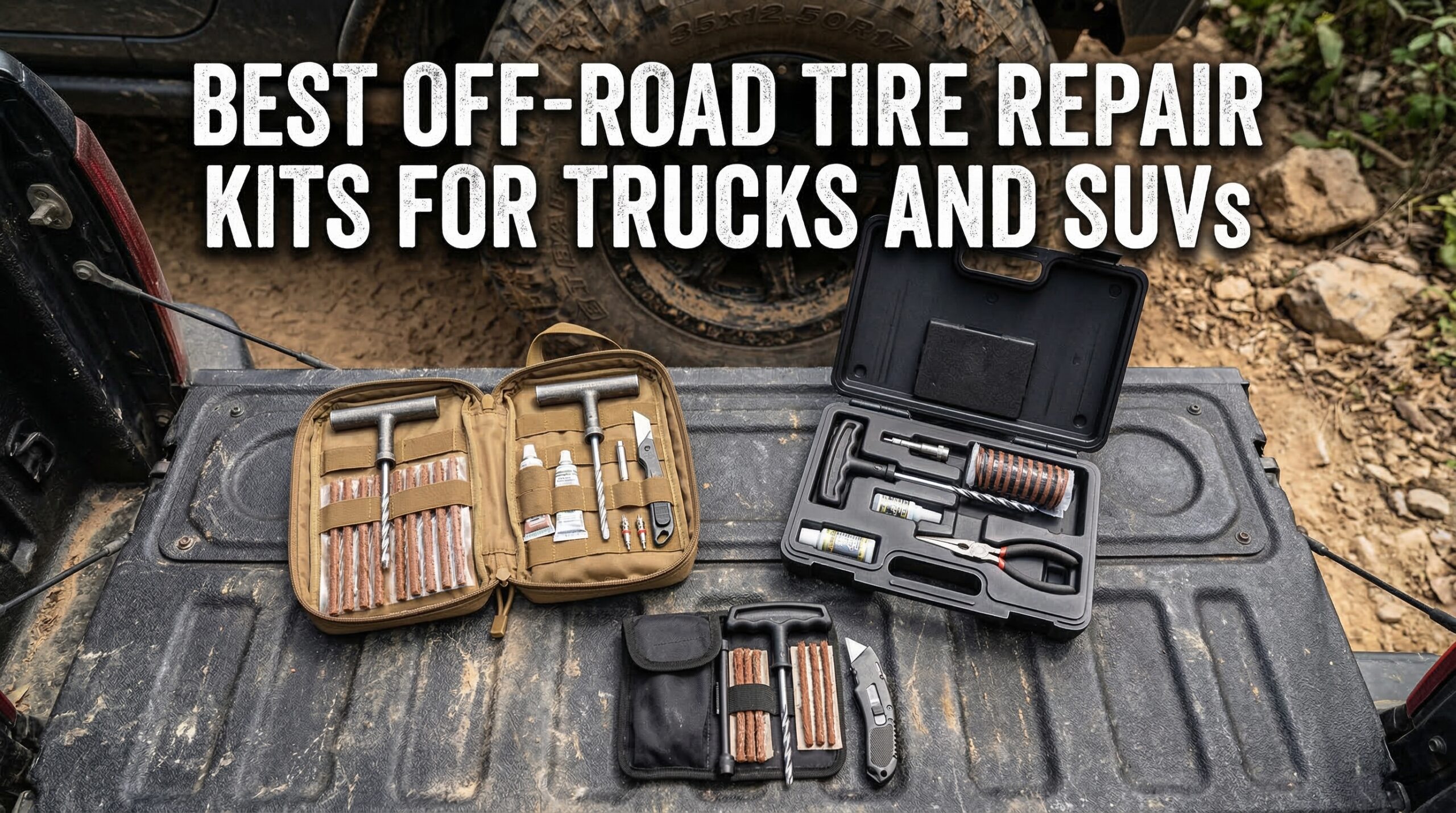 best off-road tire repair kits for trucks and SUVs