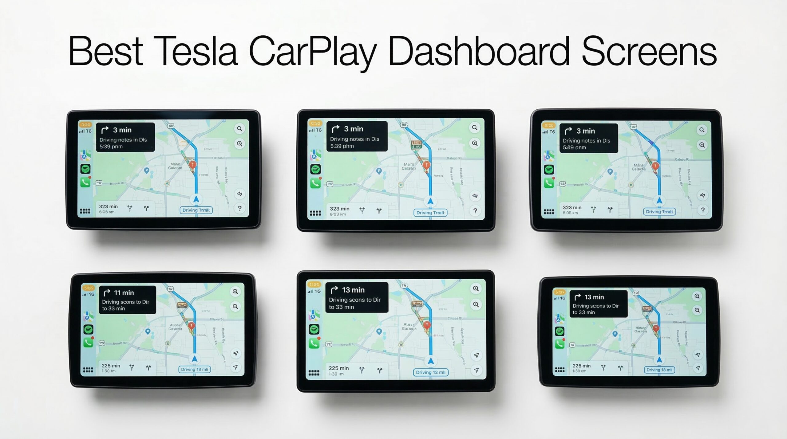 best Tesla aftermarket CarPlay dashboard screens