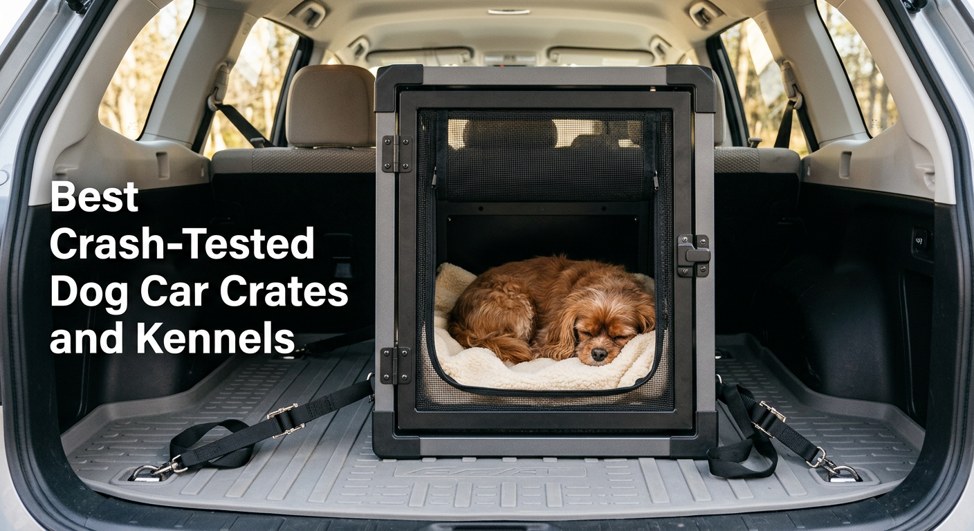 best crash-tested dog car crates and kennels