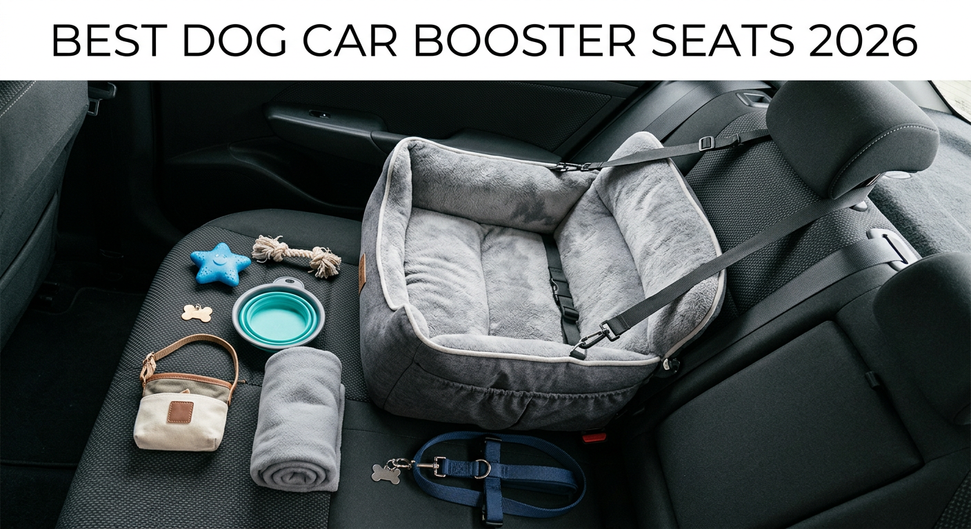 best dog car booster seats for small dogs