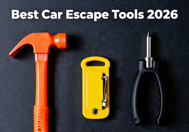 best car escape tools and window breakers