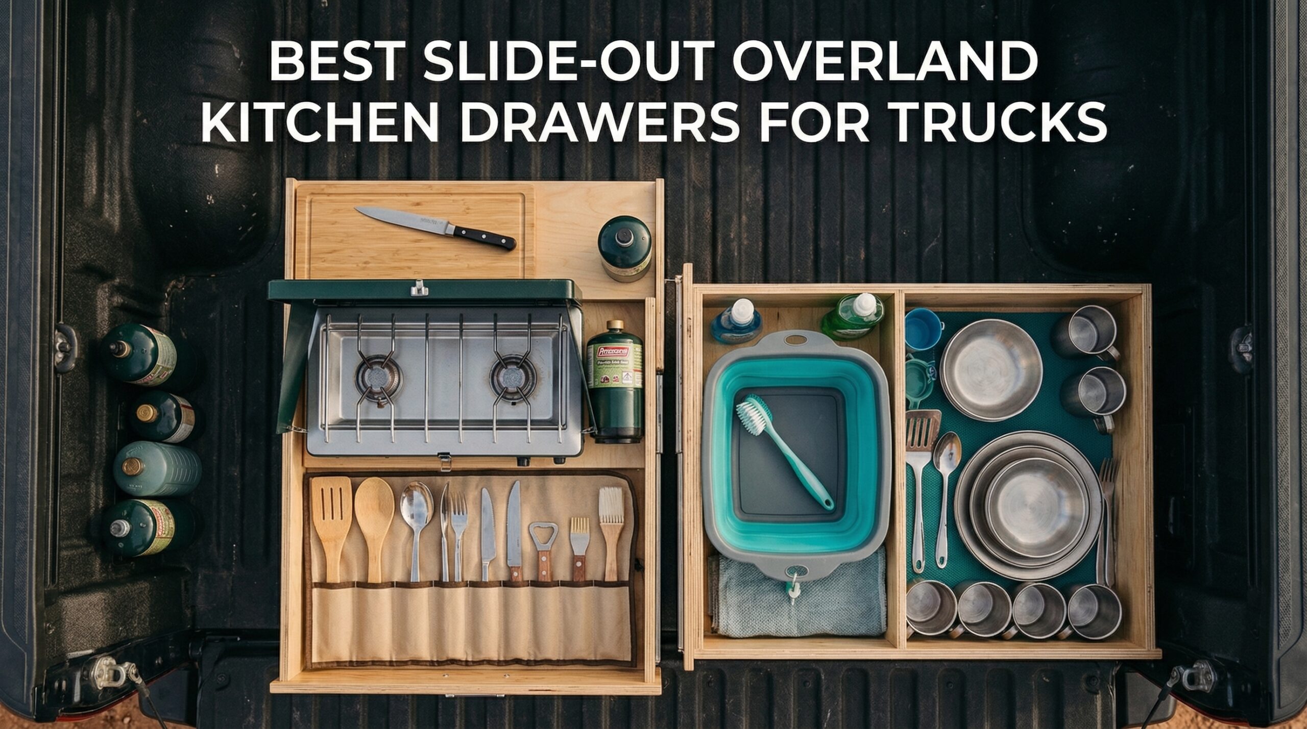 best slide-out overland kitchen drawers for trucks