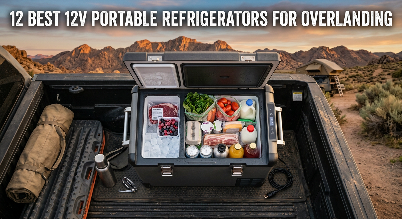 best 12V portable refrigerators for overlanding