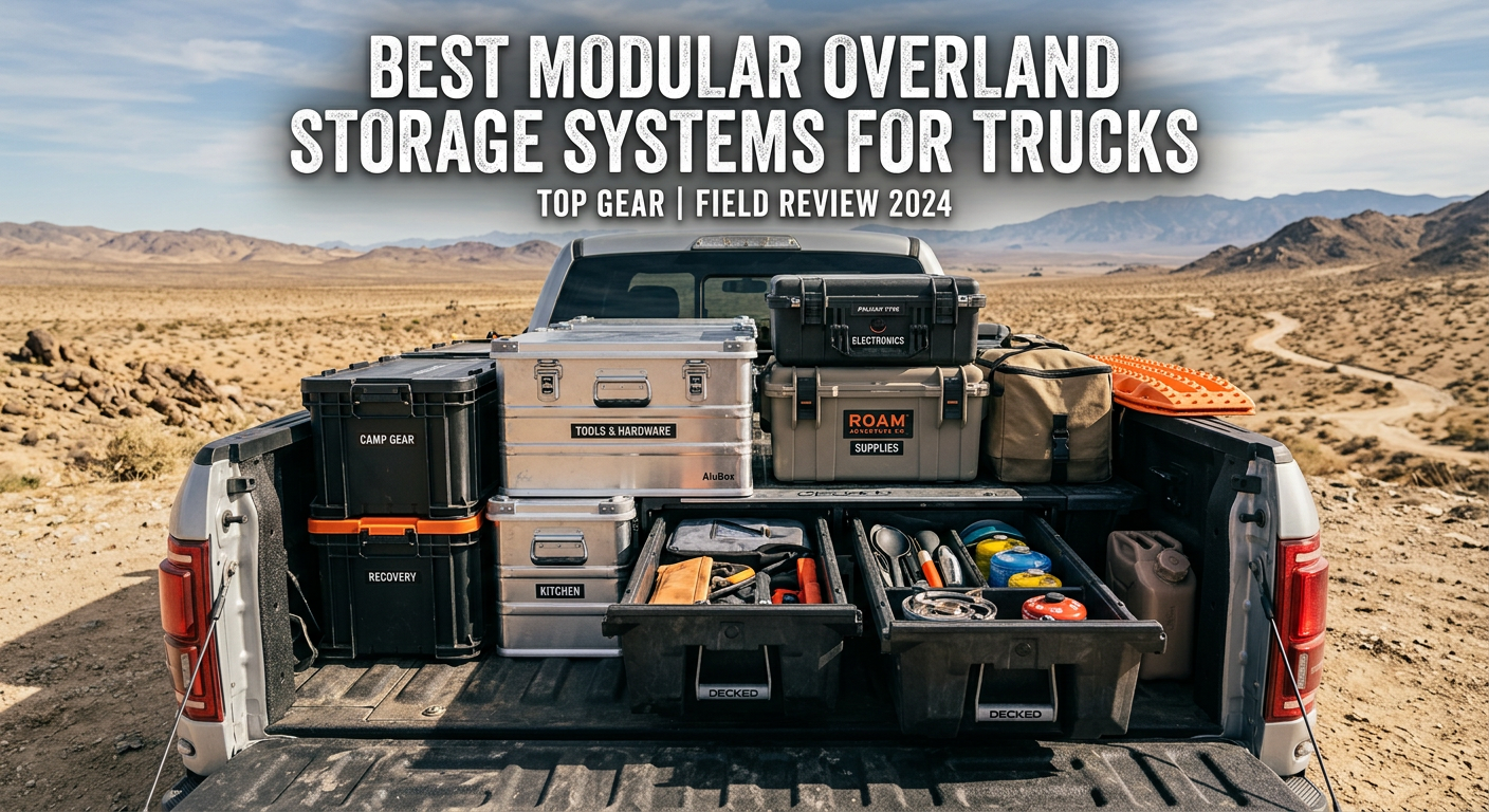 best modular overland storage systems for trucks