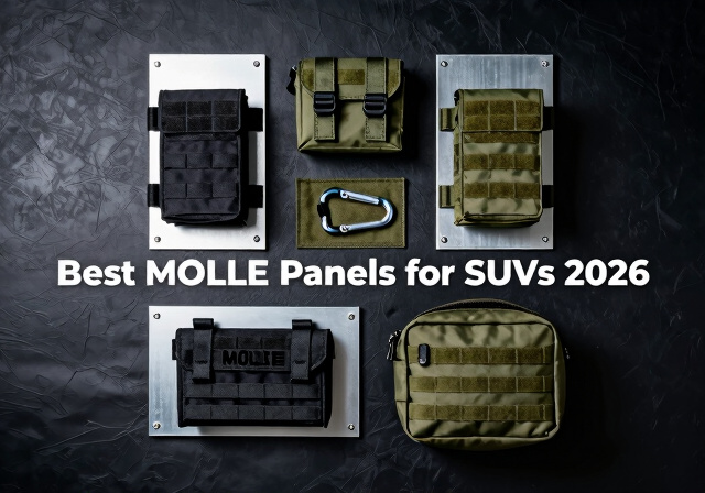 best MOLLE panel storage systems for SUVs