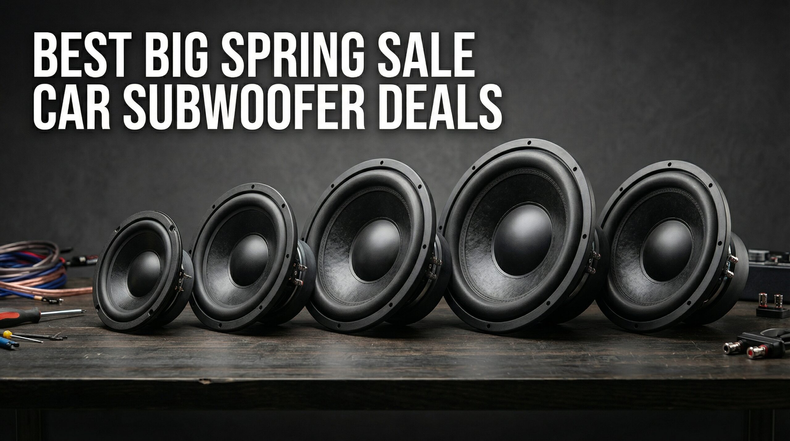 Best Big Spring Sale Car Subwoofer Deals on Amazon
