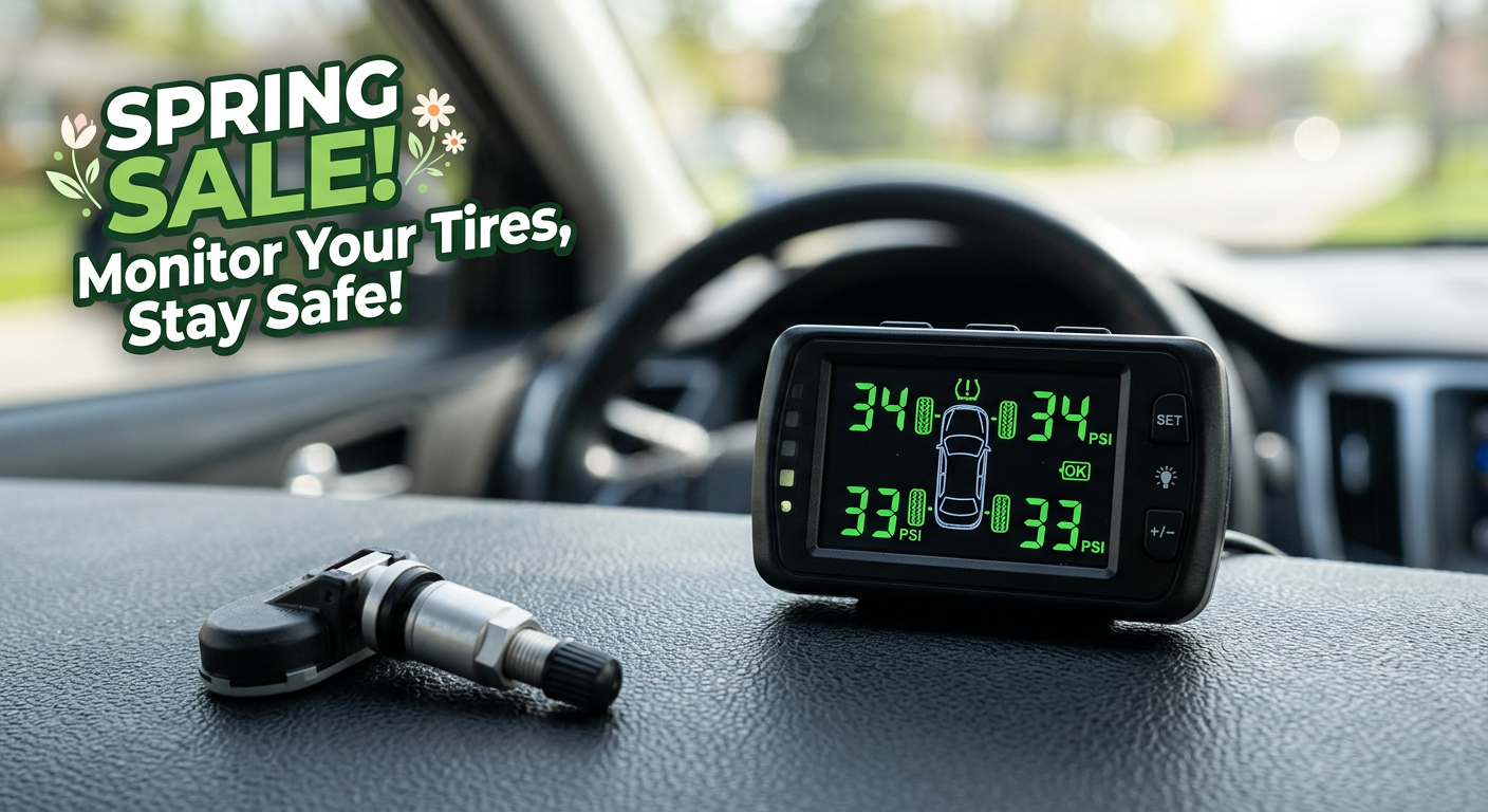 Best Big Spring Sale Tire Pressure Monitoring System Deals on Amazon