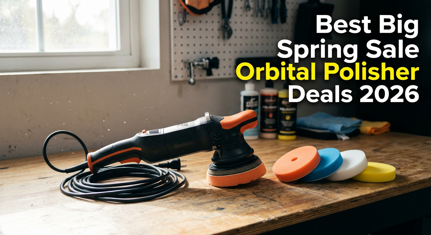 Best Big Spring Sale Orbital Polisher Deals on Amazon