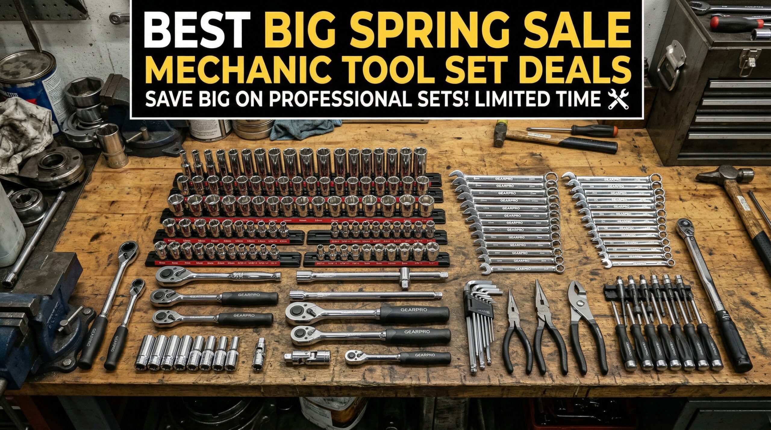 Best Big Spring Sale Mechanic Tool Set Deals on Amazon