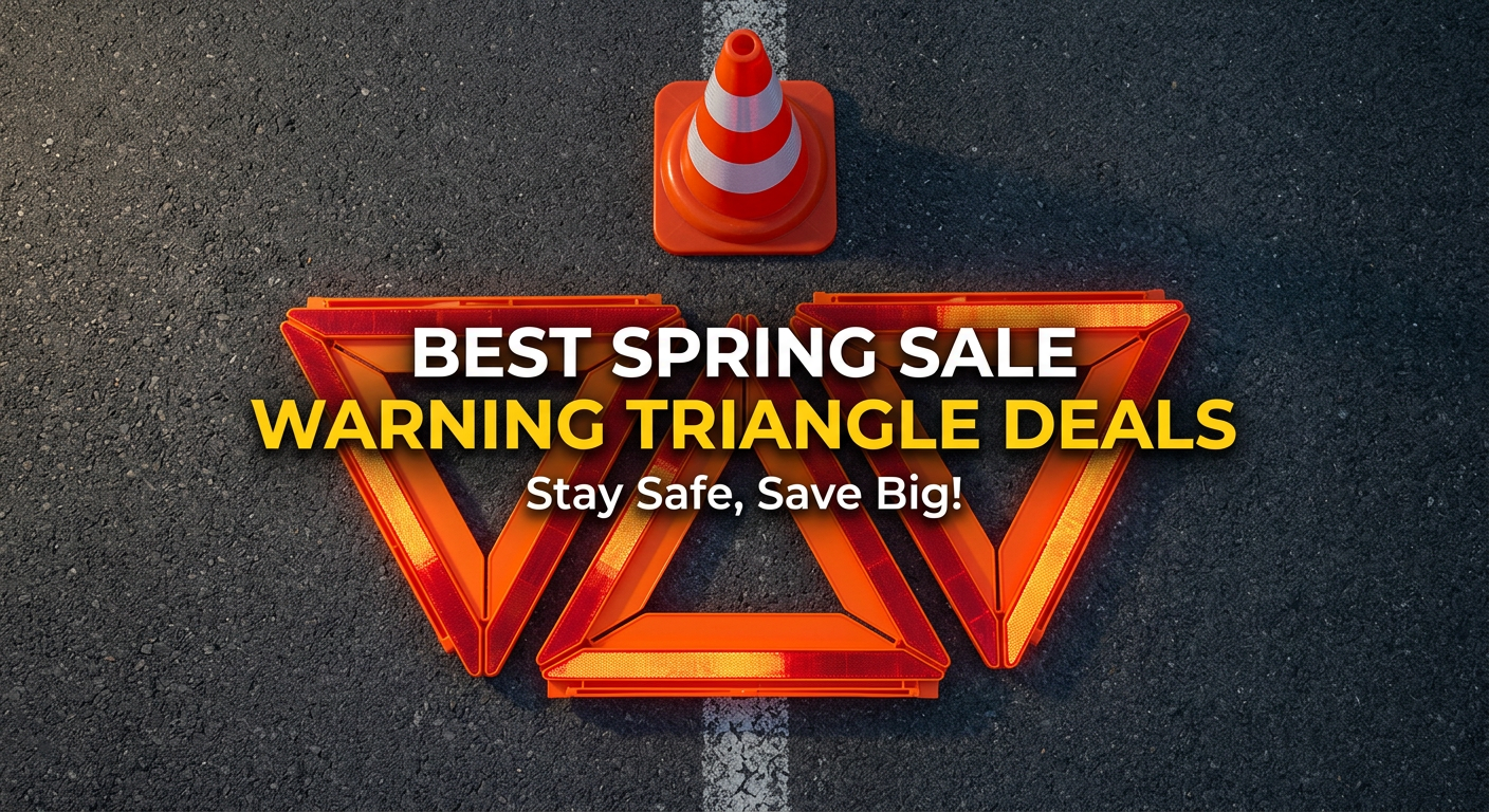 Best Big Spring Sale Reflective Warning Triangle Deals on Amazon