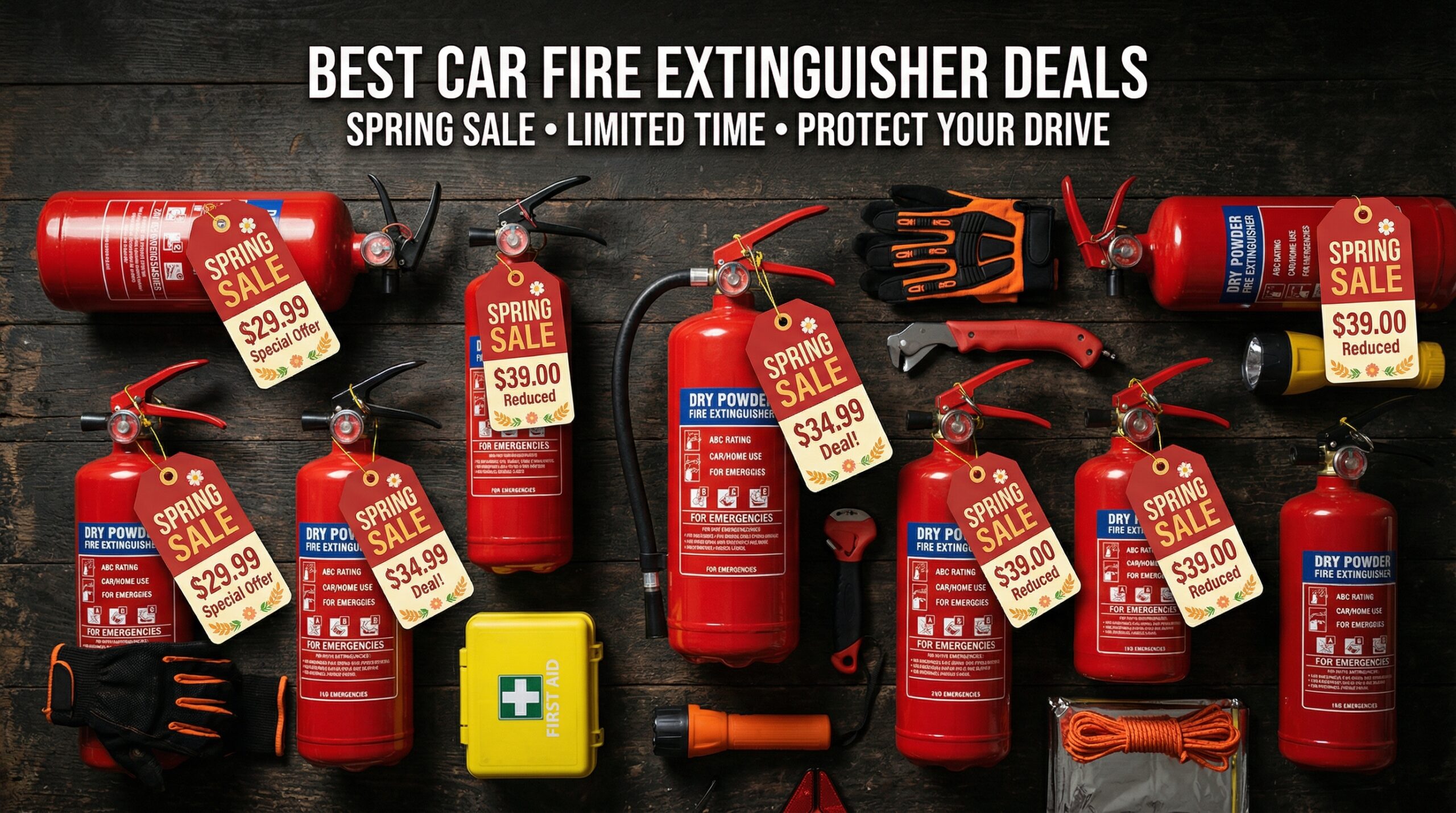 Best Big Spring Sale Car Fire Extinguisher Deals on Amazon
