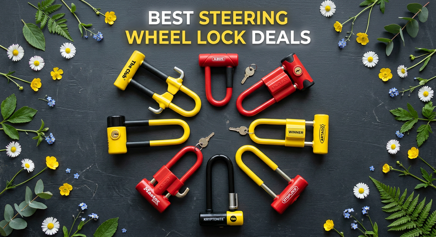 Best Big Spring Sale Steering Wheel Lock Deals on Amazon