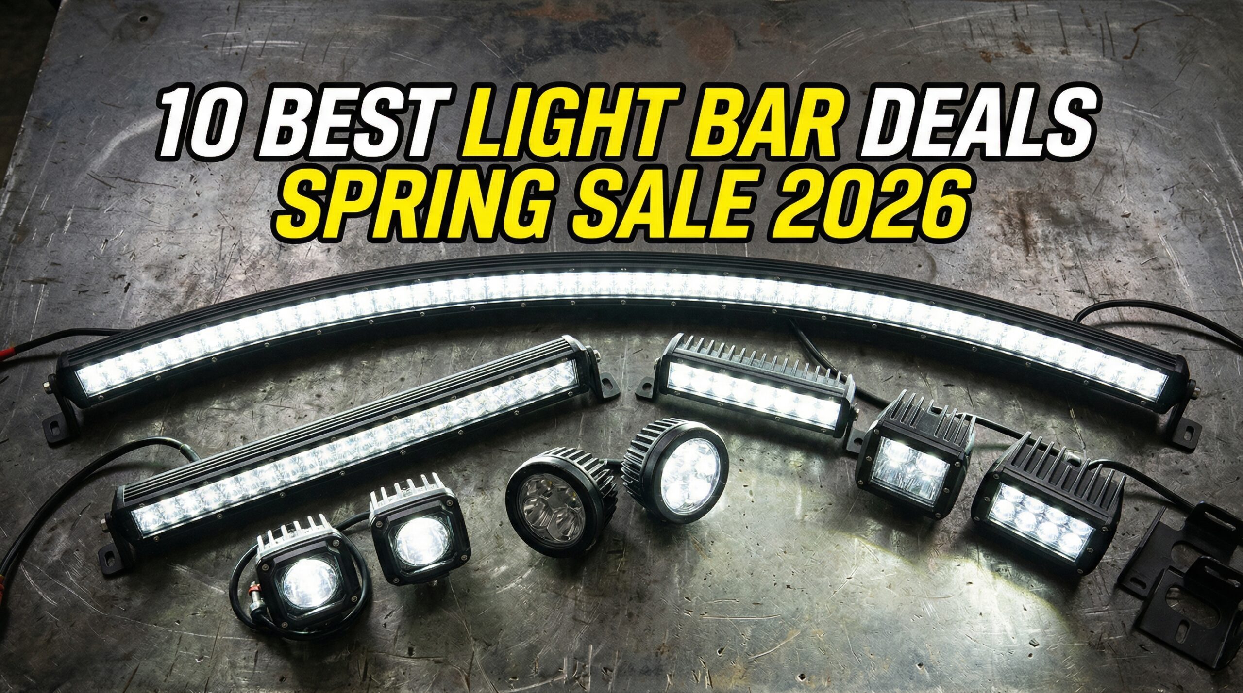 Best Big Spring Sale Light Bar Deals on Amazon