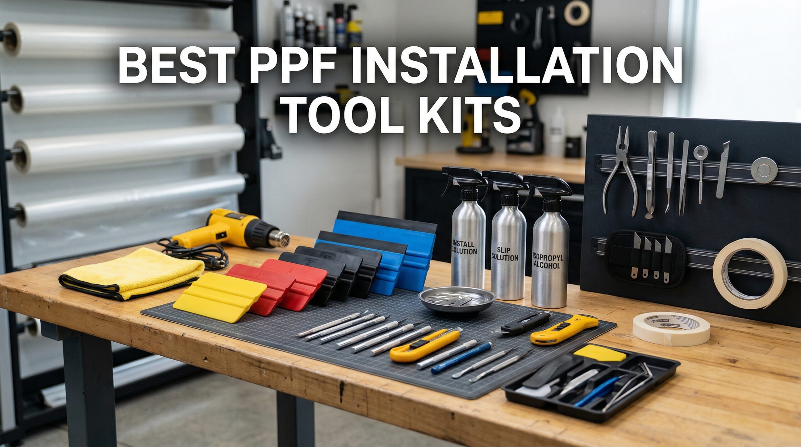 best PPF installation tool kits