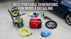 best portable generators for mobile detailing businesses