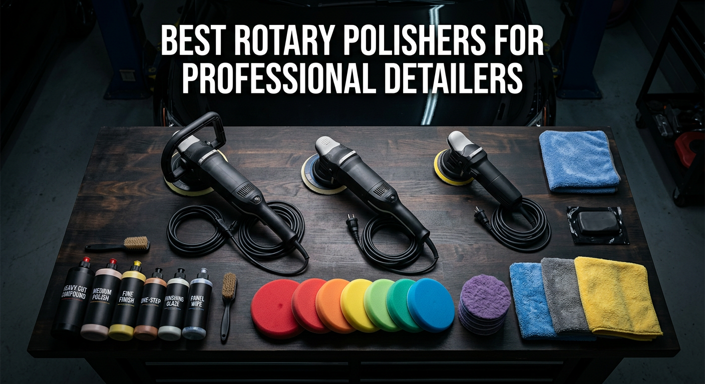 best rotary polishers for professional detailers