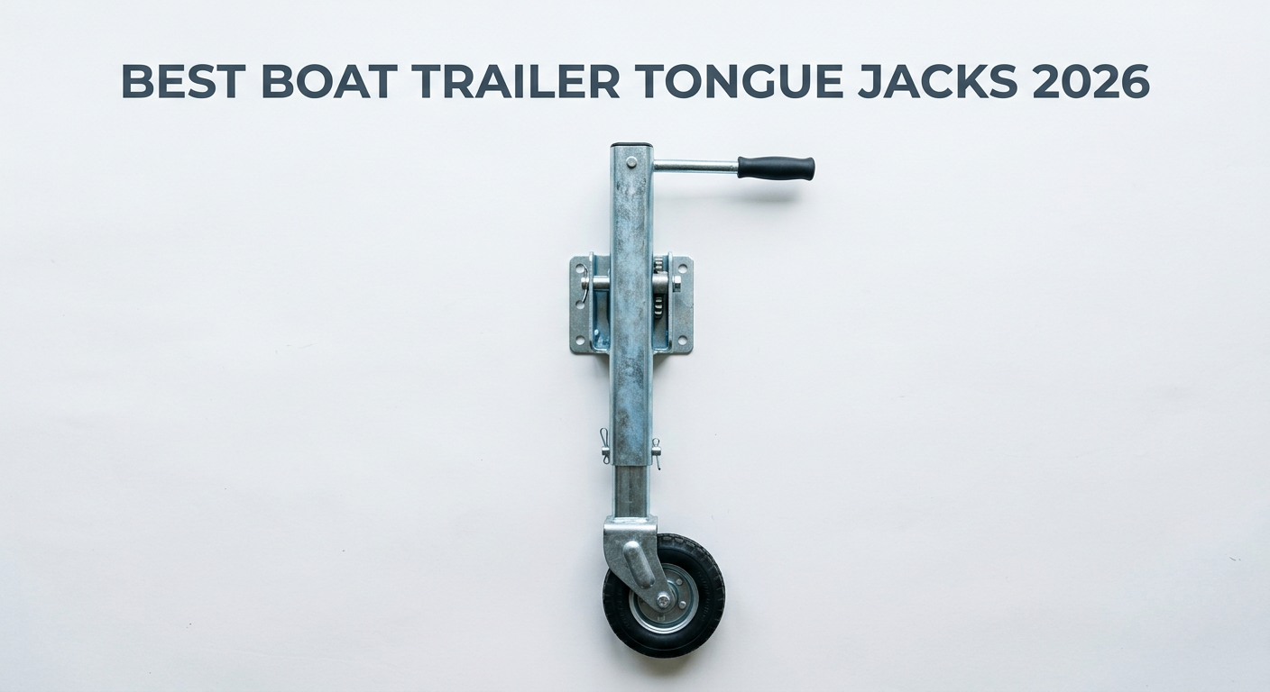 best boat trailer tongue jacks with swivel wheels