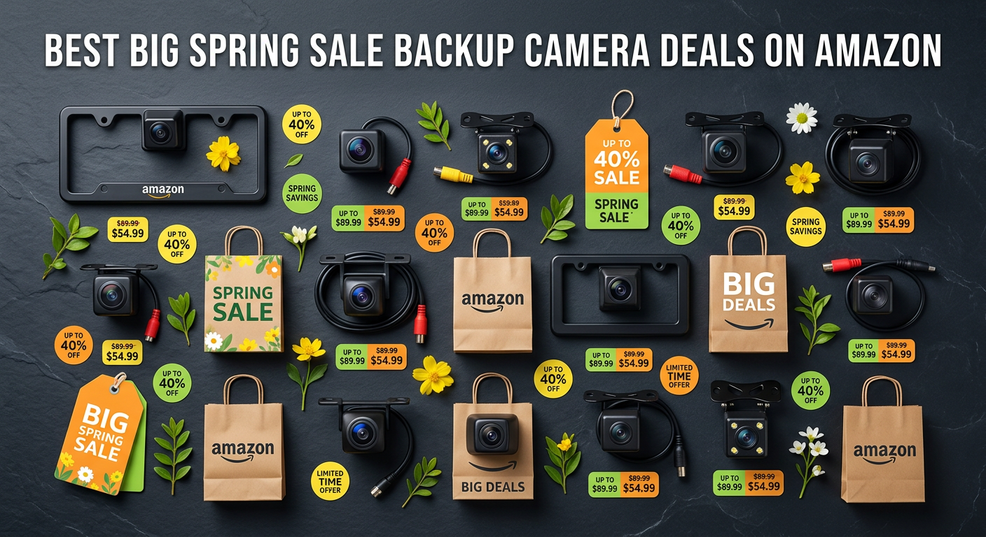 Best Big Spring Sale Backup Camera Deals on Amazon