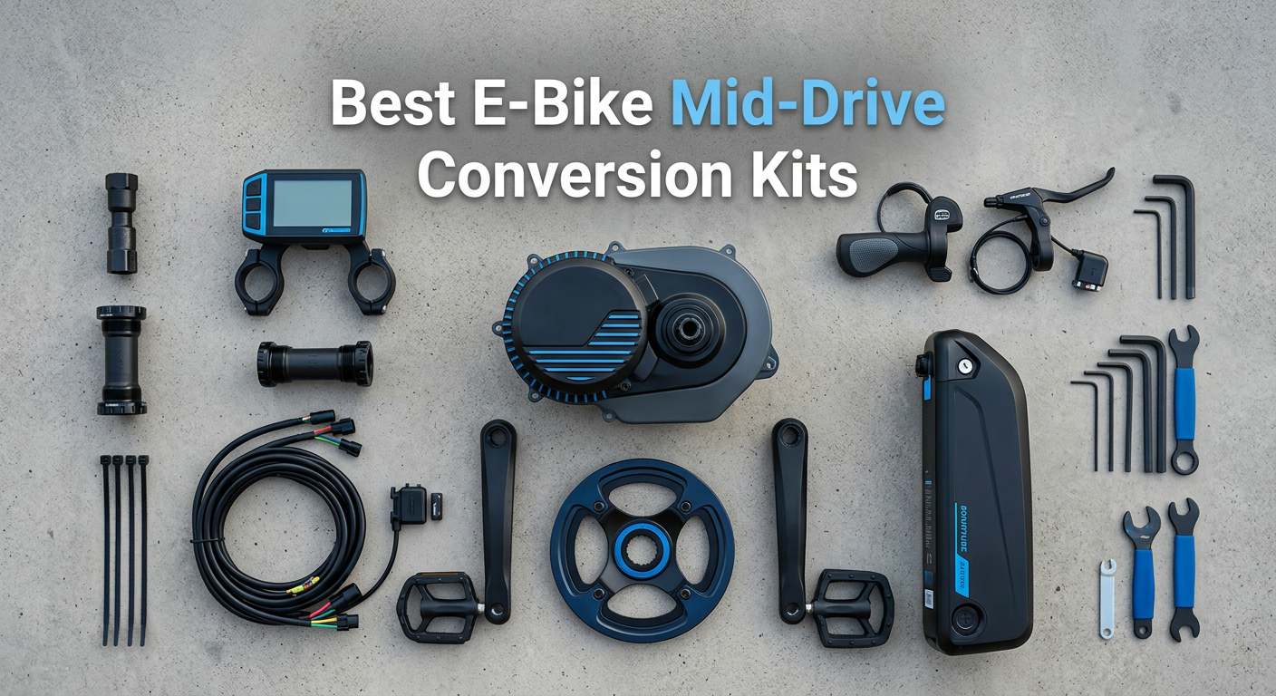 best e-bike mid-drive motor conversion kits