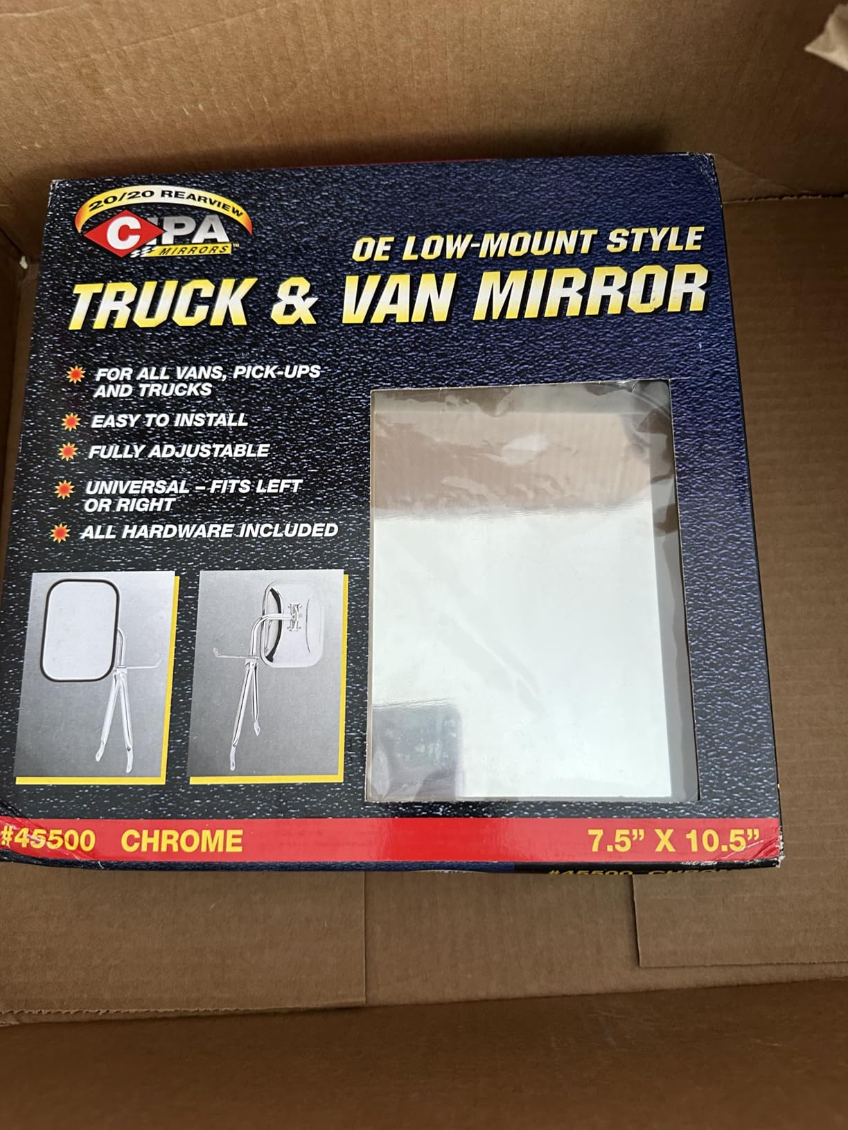 Cipa USA 45500 Low-mount Chrome customer photo 2