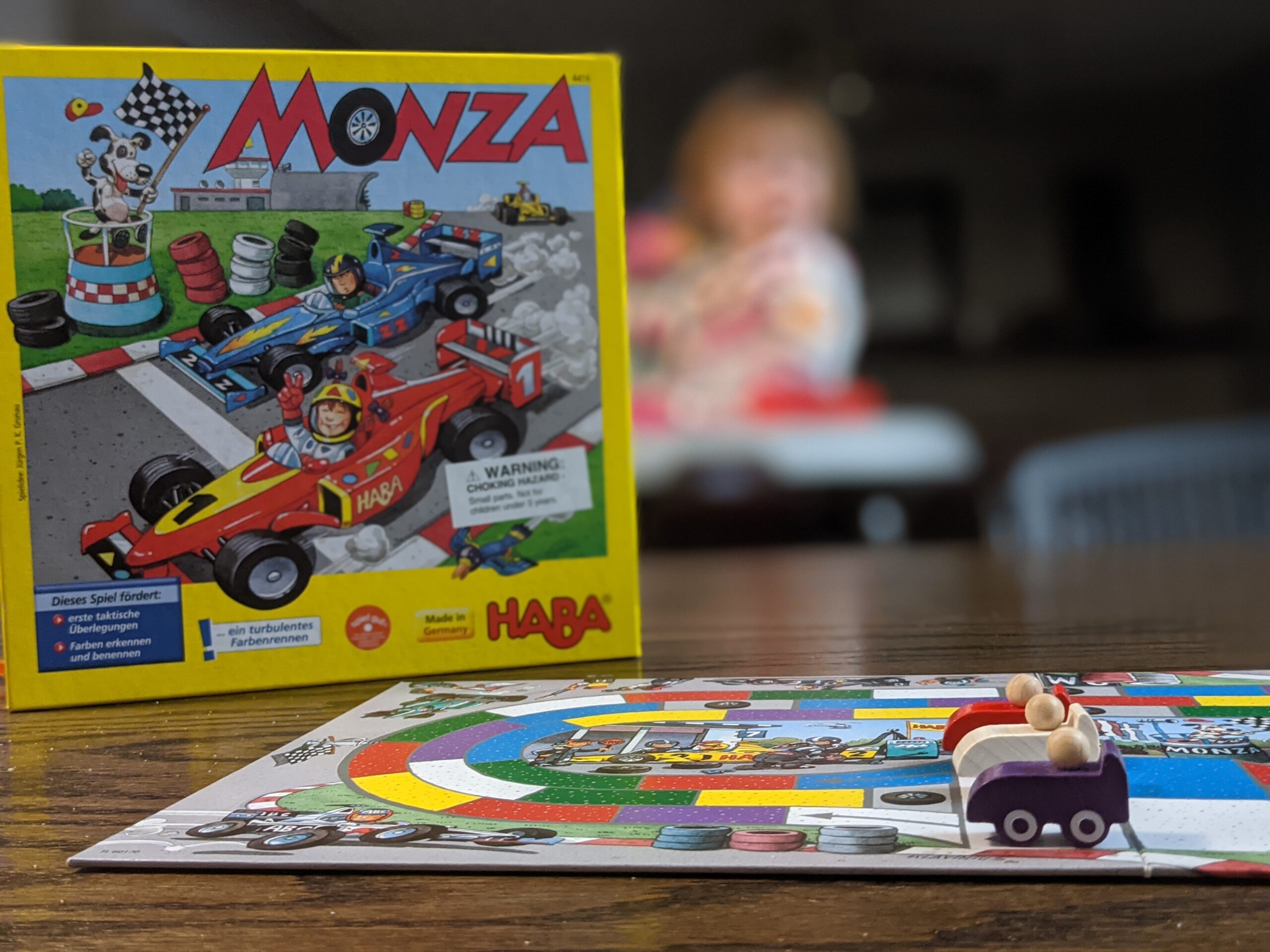 HABA Monza - Car Racing Games & Beginner's Board Game, Engaging Family Games for Kids and Adults Ages 5+ (Made in Germany) customer photo 2
