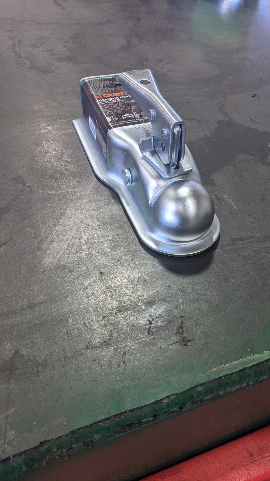 Curt Manufacturing K-5138 Class 2 3500 Gtw 2 in Ball 3 in Channel Zinc Plated customer photo 2