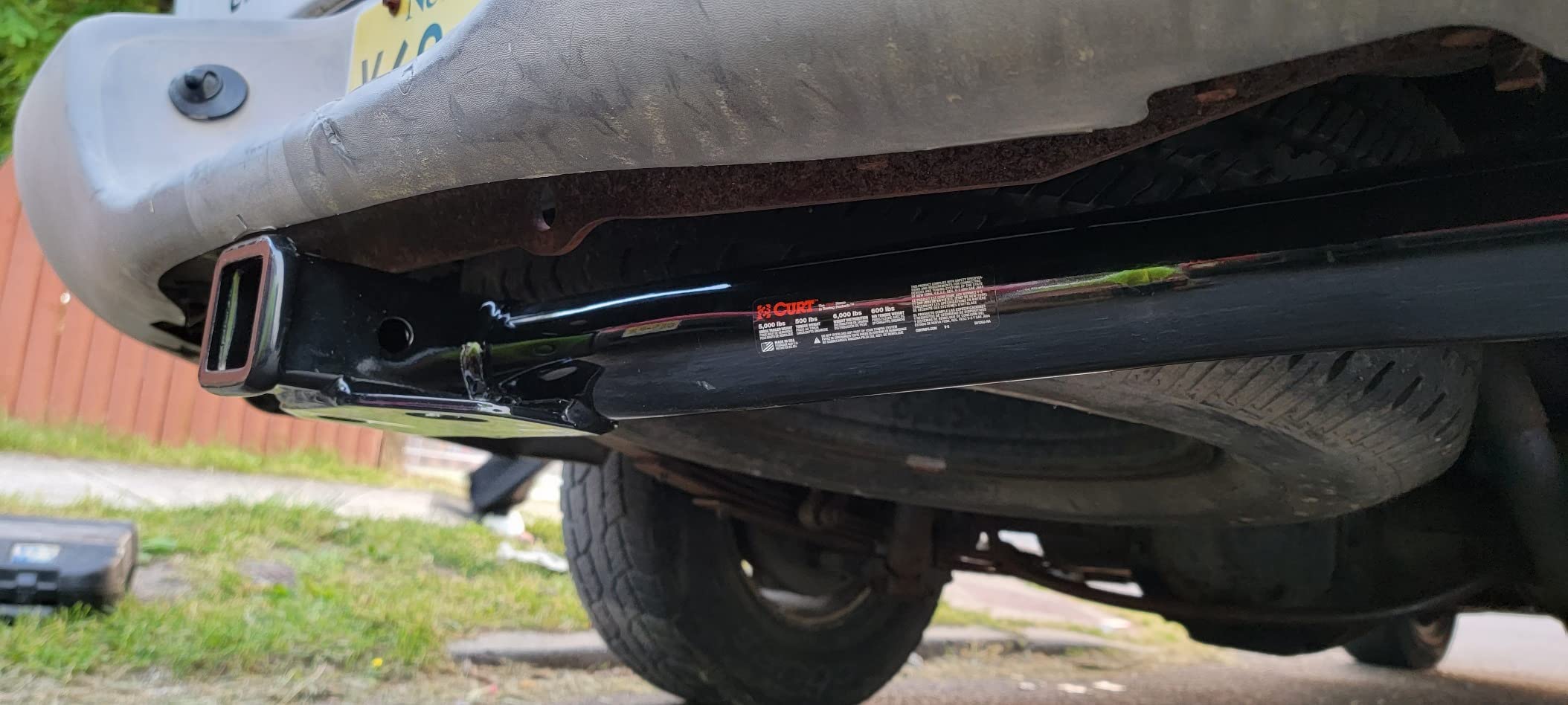 CURT 13407 Class 3 Trailer Hitch, 2-Inch Receiver, Select Ford Explorer Sport Trac customer photo 1