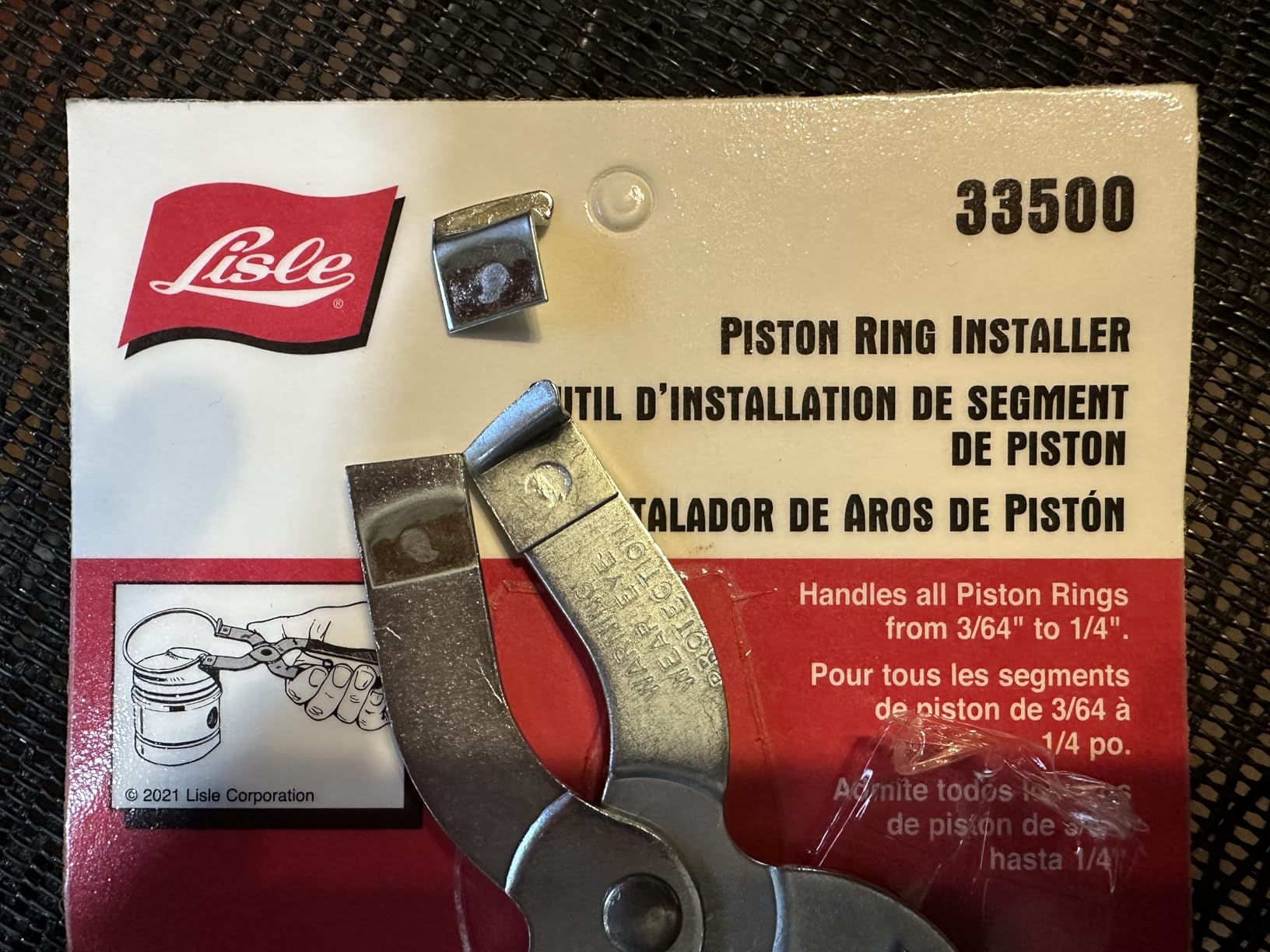 Lisle 33500 Piston Ring Installer customer photo 2