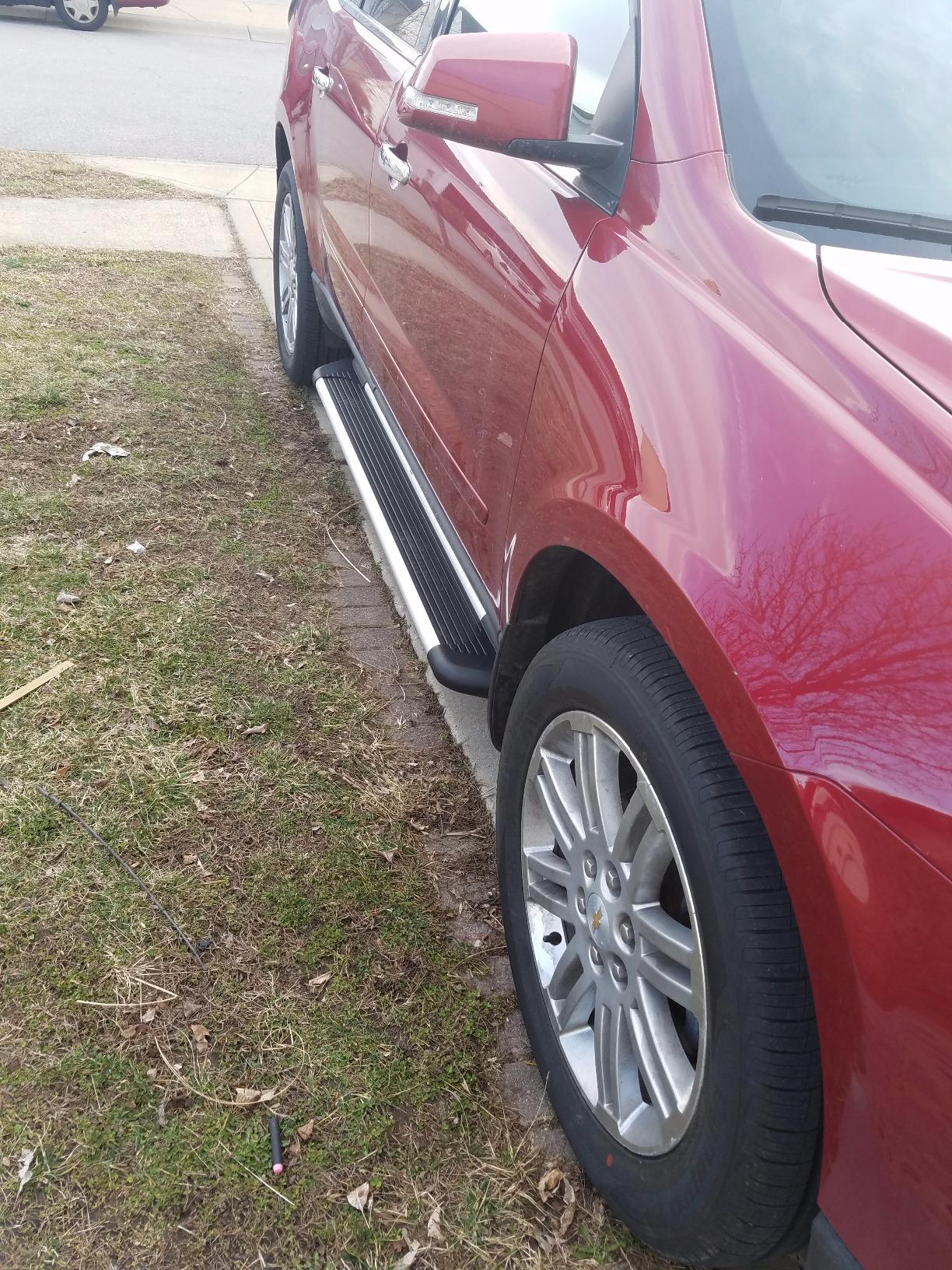 Westin 27-6120 Sure-Grip Running Boards Aluminum Brushed Pair 72 in. (Required Mounting Kit Sold Separately) customer photo 1