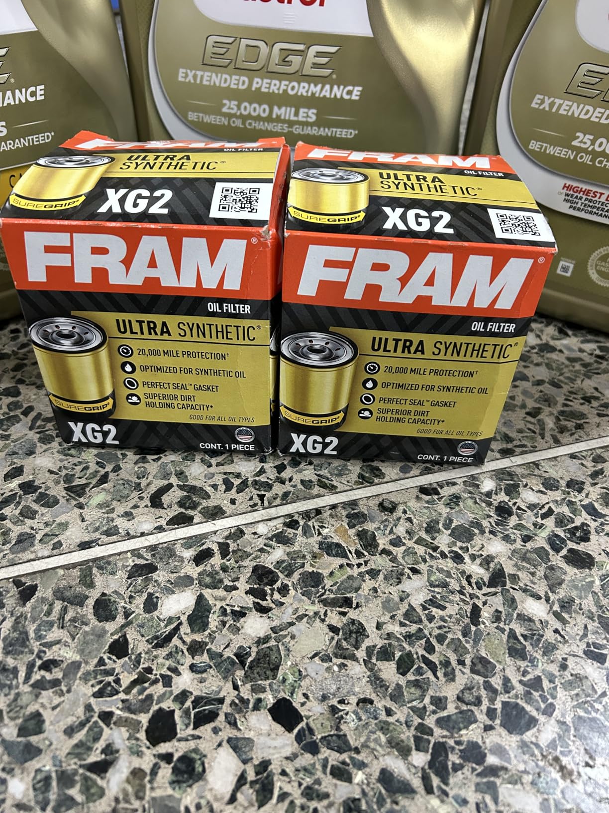 FRAM Synthetic XG2P 20K Mile Change Automotive Replacement Engine Oil Filter for Synthetic Oil Changes customer photo 2