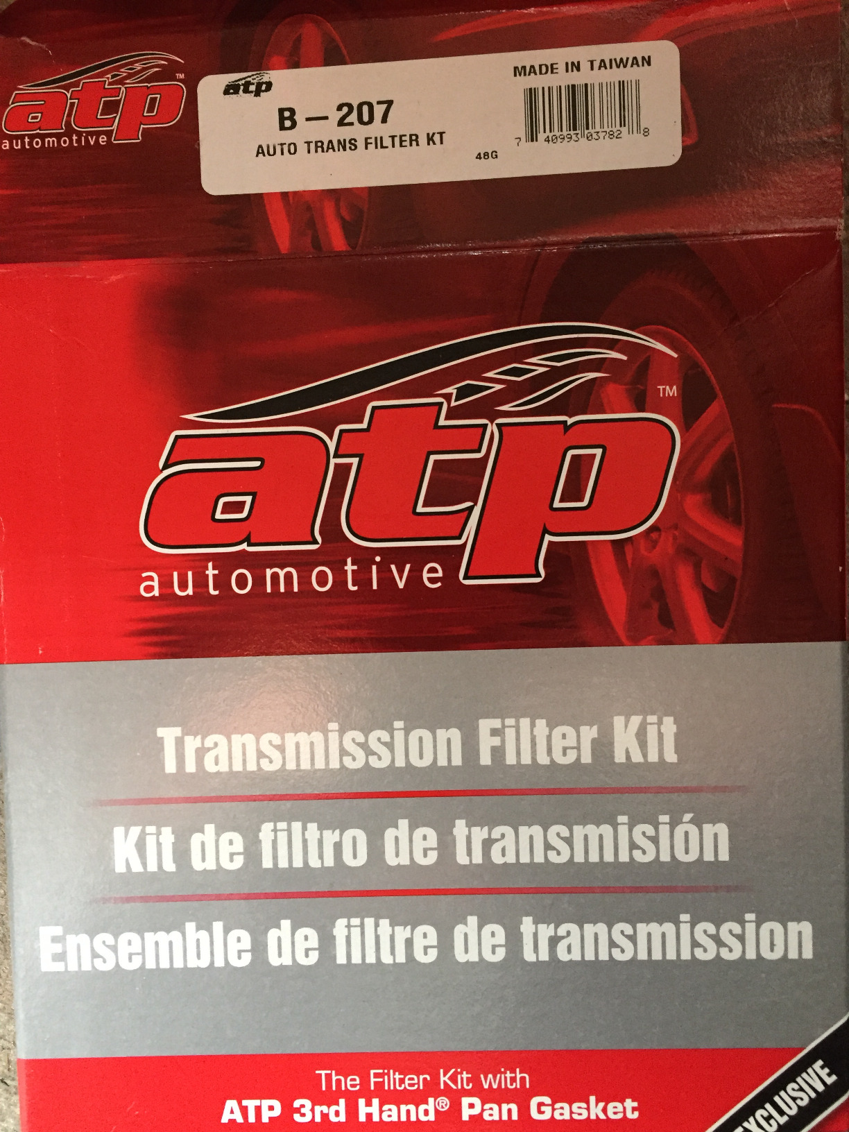ATP B-207 Automatic Transmission Filter Kit customer photo 2