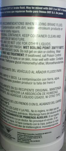 Wagner Dot 5.1 SEVEREDUTY Brake Fluid, 32 oz; 946 ml customer photo 1