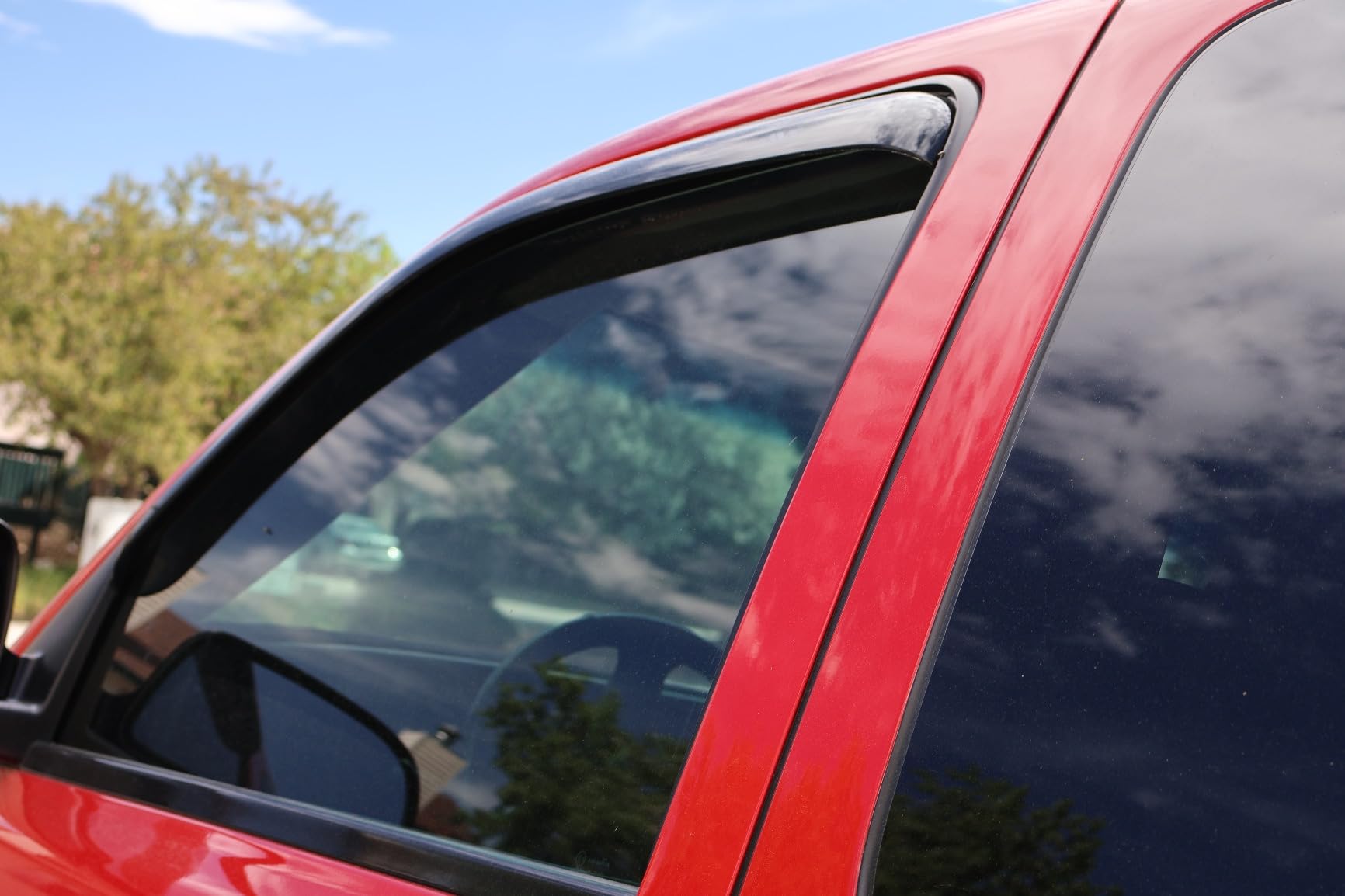 Auto Ventshade [AVS] In-Channel Rain Guards For 1999-2007 Silverado/Sierra 1500; 99-06 Silv./Sierra 2500; 01-07 Silv./Sierra 3500 Classic, STANDARD CAB | Window Vent Visors, 2 pcs. - Smoke | 192956 customer photo 1