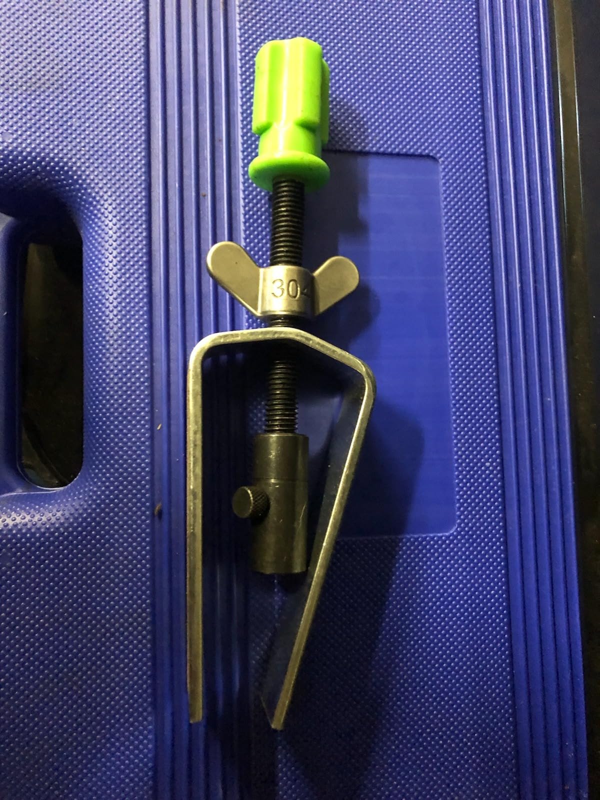 OEMTOOLS 25134 Steering Wheel Lock Plate Remover, Assist in Easy Removal & Installation of Lock Plate Snap Rings for Automotive Steering Columns, Featuring Reversible Adapter for Wide Vehicle Fit customer photo 1