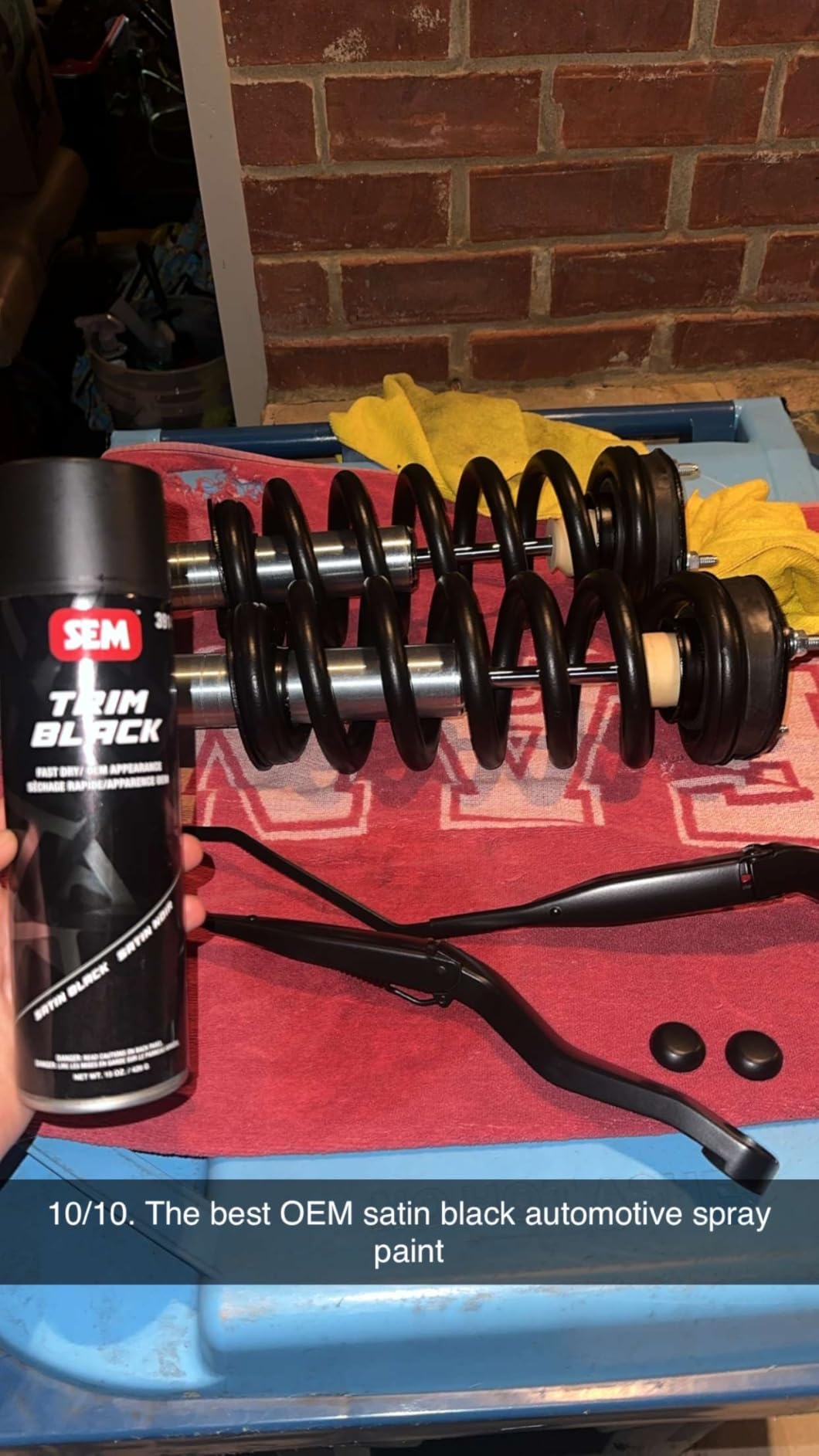 SEM 39143 Trim Black Aerosol - 15 oz customer photo 2
