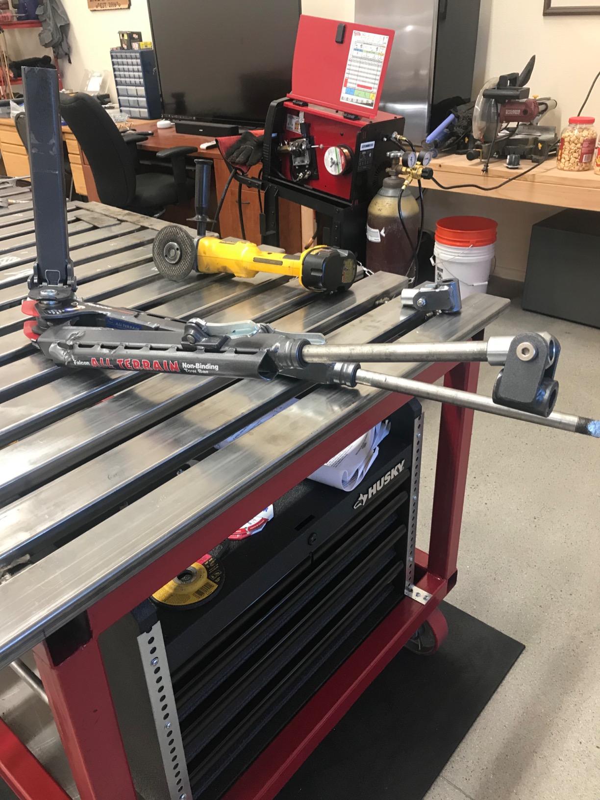 Roadmaster 586 Sterling All Terrain Tow Bar fits Blue Ox Baseplates | Hauls Up to 8,000 lbs | Non-Binding Design | Large Hook-Up Radius | Powder-Coated Finish customer photo 1