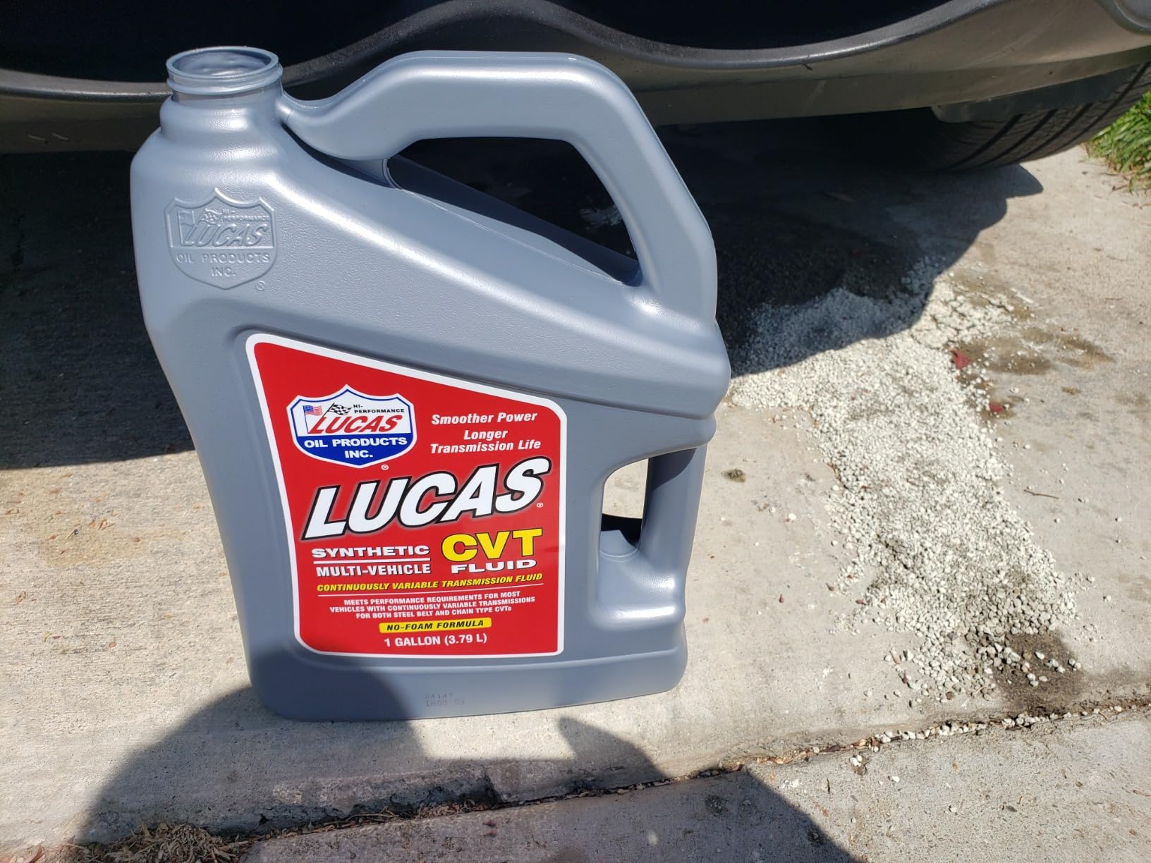 Lucas Oil 1 Gallon Synthetic CVT Transmission Fluid customer photo 1