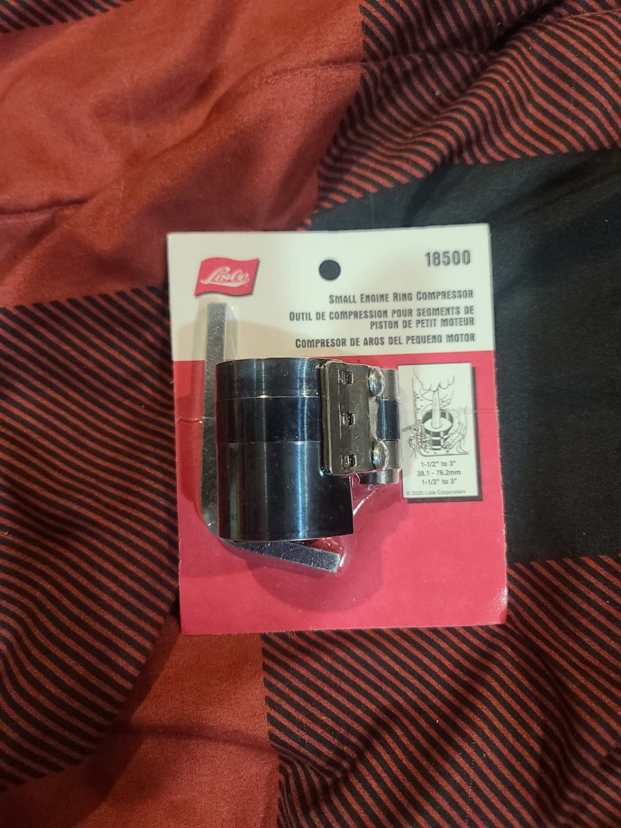 Lisle 18500 Small Engine Ring Compressor customer photo 1