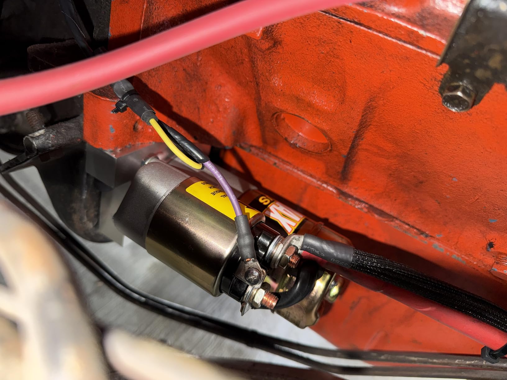 Powermaster Starter, PowerMAX Plus, 6.1:1 Gear Reduction, Natural, 153/168 Tooth Flywheel, Straight Bolt, Chevy V8, Each, 120 Amps customer photo 1