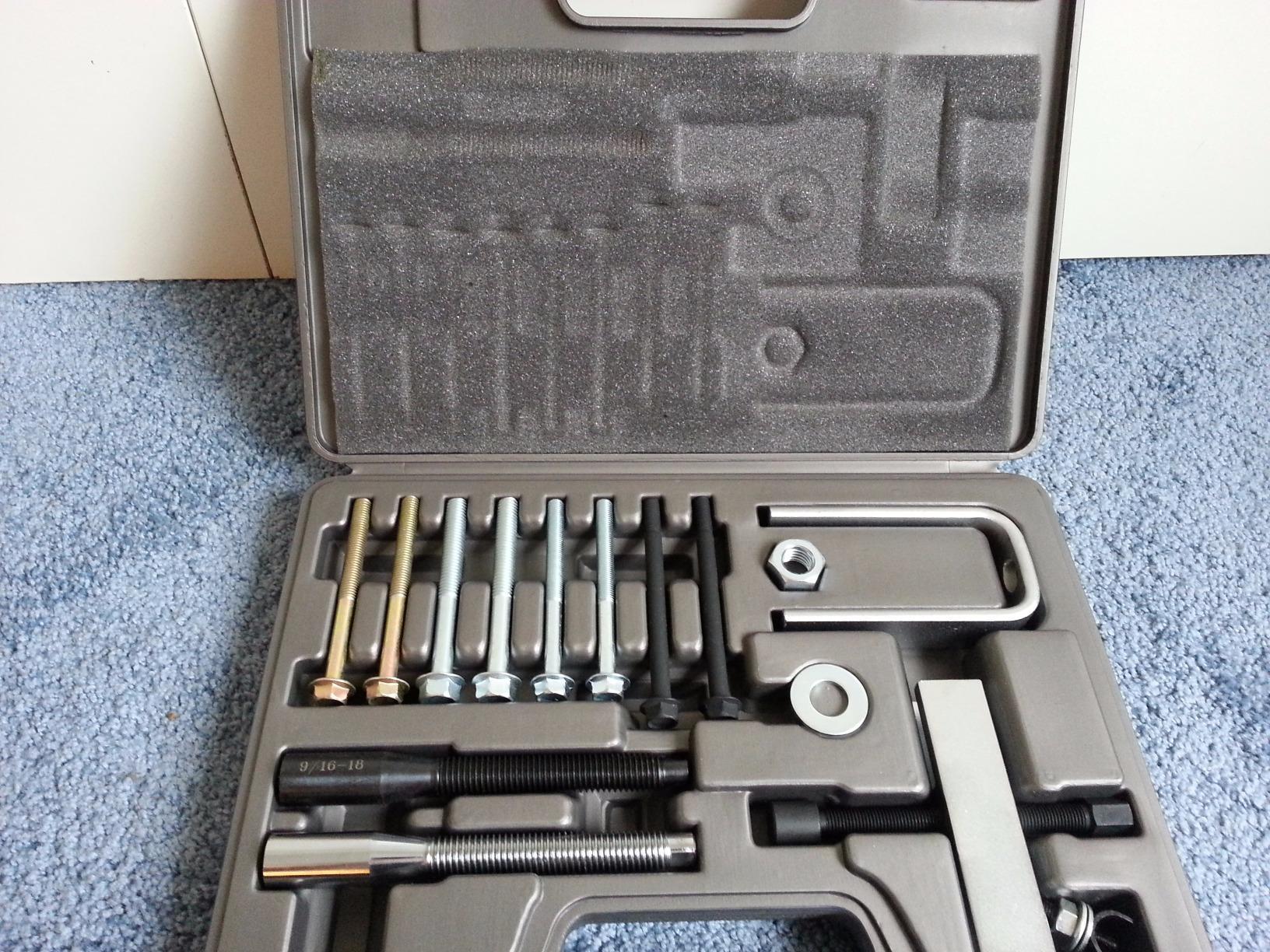 OTC (7927A) Steering Wheel Remover/Lock Plate Compressor Set customer photo 1