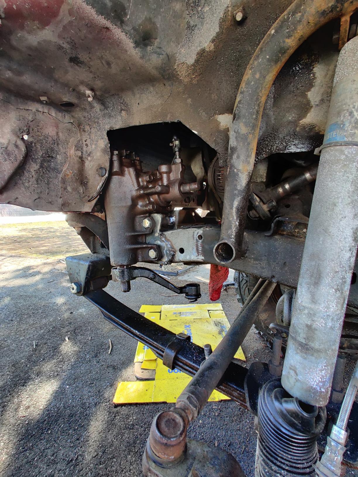 OTC 6497 Pitman Arm Puller, Max. Spread 3 1/4 in customer photo 2