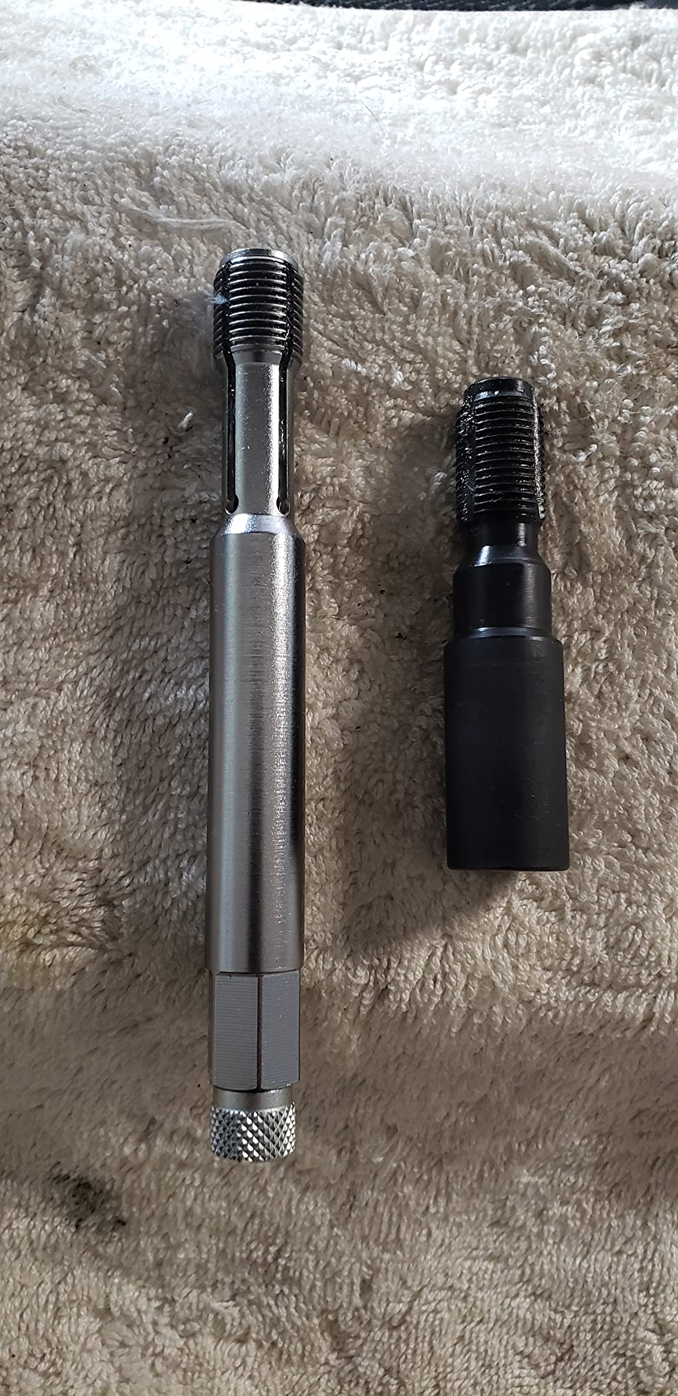 Powerbuilt 14mm Back Tap Spark Plug Thread Repair Tool, Straightening Tool, Motorcycle Spark Plugs, Repairs Damaged Threads, Collapsible Design - 640811 customer photo 2