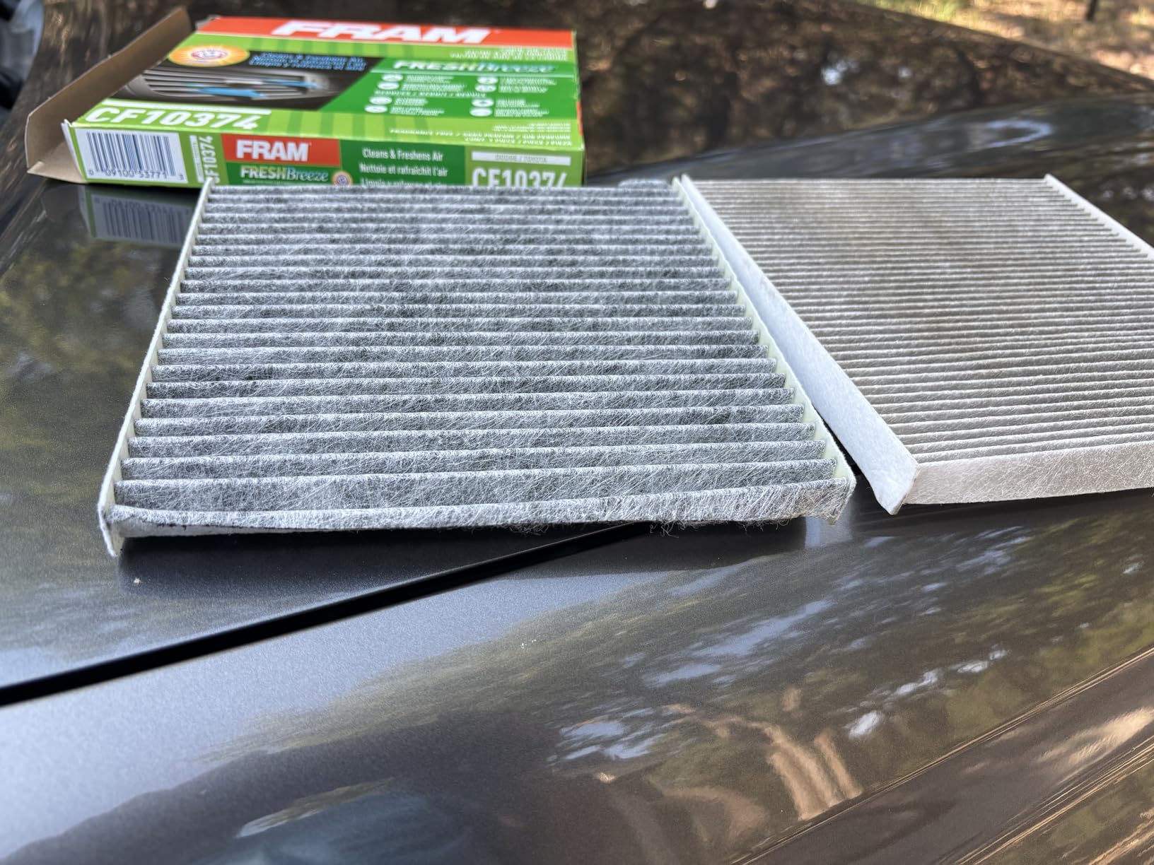FRAM Fresh Breeze Cabin Air Filter with Arm & Hammer Baking Soda, CF10374 for Dodge/Toyota Vehicles customer photo 2