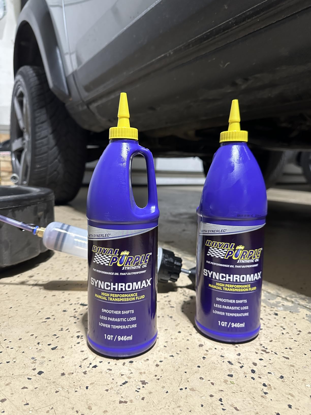 Royal Purple 01512 Synchromax Manual Transmission Fluid - 1 Quart customer photo 2