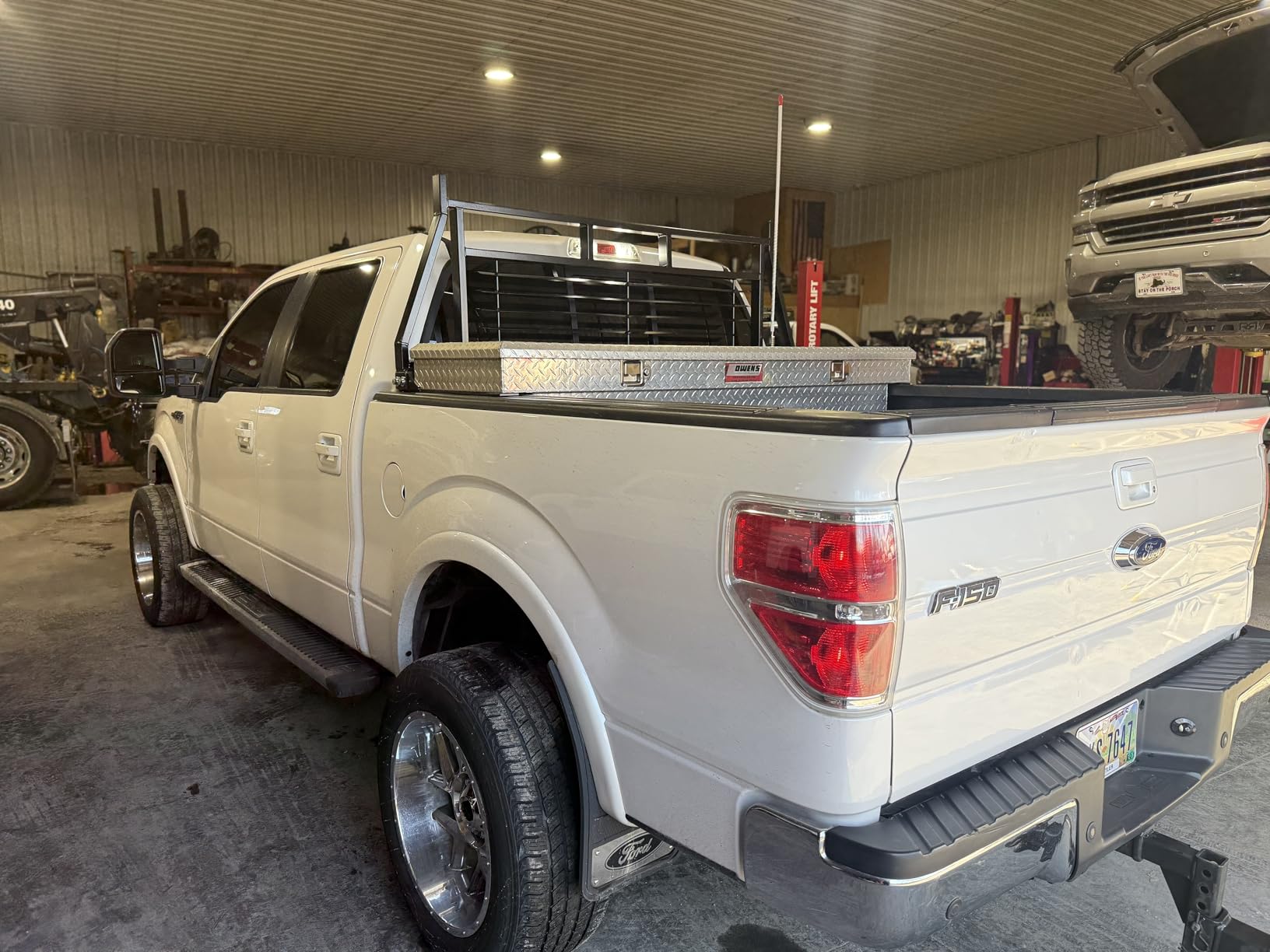 Aries 111000 Classic Heavy-Duty Black Steel Truck Headache Rack Cab Protector customer photo 2
