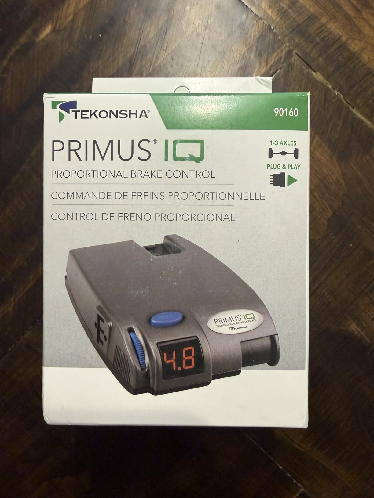 Tekonsha 90160 Primus IQ Proportional Brake Controller for Trailers with 1-3 Axles customer photo 1