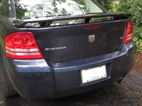 Brushed Finish License Plate Frame 4 Hole - T304 Stainless Steel customer photo 1