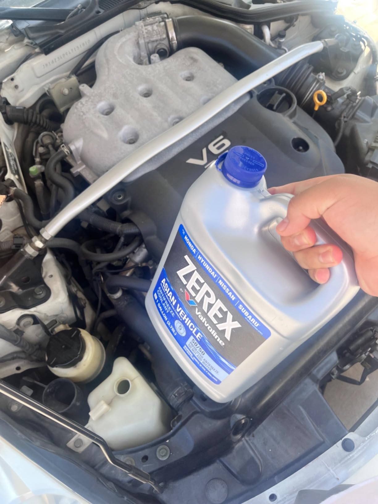 Zerex Asian Vehicle Red Silicate and Borate Free 50/50 Prediluted Ready-to-Use Antifreeze/Coolant 1 GA customer photo 2